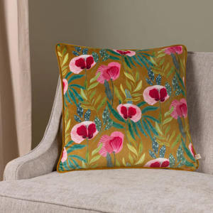 Wylder House of Bloom Poppy Cushion